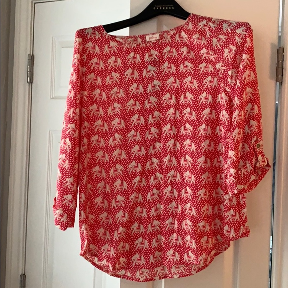 3/4 sleeve blouse